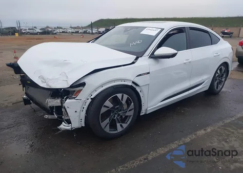 2023 Audi E-Tron Sportback Premium Plus S Line Quattro from USA, damaged, VIN WA12AAGE9PB016879
